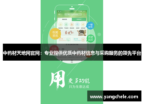 中药材天地网官网：专业提供优质中药材信息与采购服务的领先平台